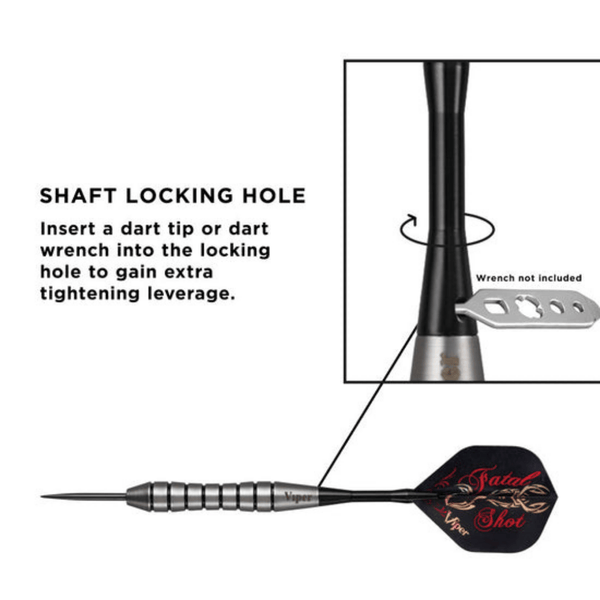 Viper Underground Steel Tip Darts Fatal Shot 24 Grams-Darts-GLD Products-Game Room Shop