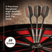 Viper V-Factor 90% Tungsten Soft Tip Darts Shark Fin Barrel-Darts-GLD Products-18g-Game Room Shop