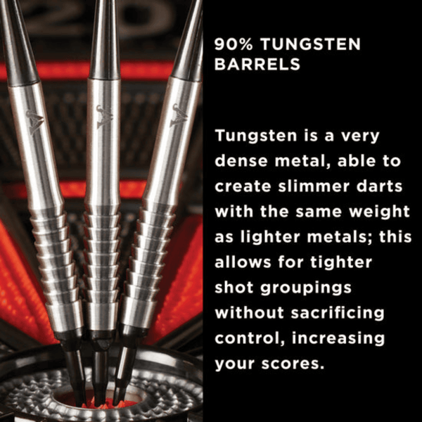 Viper V-Factor 90% Tungsten Soft Tip Darts Shark Fin Barrel-Darts-GLD Products-18g-Game Room Shop
