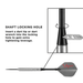 Viper V-Factor 90% Tungsten Steel Tip Darts 22 Grams-Darts-GLD Products-Game Room Shop