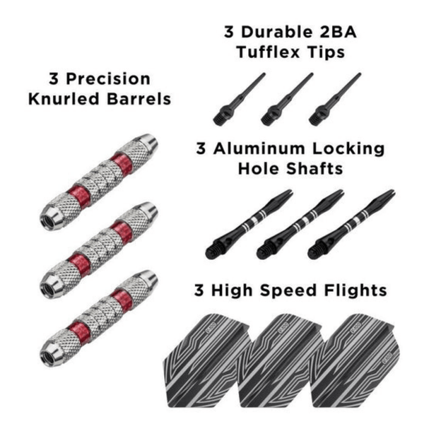 Viper Wind Runner Soft Tip Darts 18 Grams-Darts-GLD Products-Red-Game Room Shop