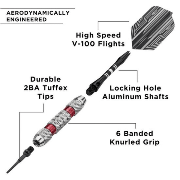 Viper Wind Runner Soft Tip Darts 18 Grams-Darts-GLD Products-Red-Game Room Shop