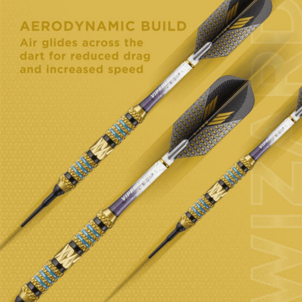 Viper Wizard Soft Tip Darts-Darts-Game Room Shop-Blue-18g-Game Room Shop