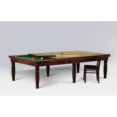 Vision Billiards Constantine Convertible Dining Pool Table-Billiard Tables-Vision Billiards-Walnut-6'-No Thank You-Game Room Shop