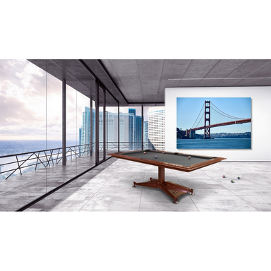 Vision Billiards Decotech Industrial Modern Convertible Pool Table-Billiard Tables-Vision Billiards-7'-No Thank You-Game Room Shop