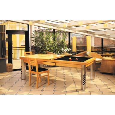 Vision Billiards Mirage Convertible Dining Pool Table-Billiard Tables-Vision Billiards-6'-No Thank You-Game Room Shop