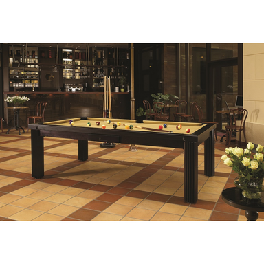 Vision Billiards Toledo Convertible Dining Pool Table-Billiard Tables-Vision Billiards-Espresso-6'-No Thank You-Game Room Shop