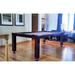 Vision Billiards Vision Convertible Dining Pool Table-Billiard Tables-Vision Billiards-Espresso Black Stain-6'-No Thank You-Game Room Shop