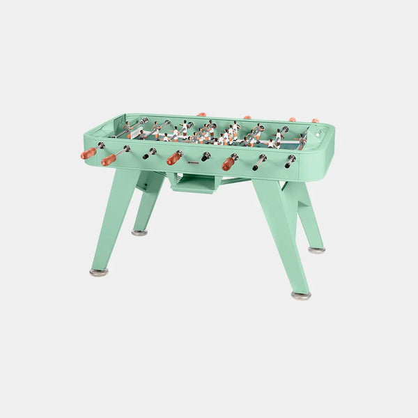RS Barcelona RS2 Indoor/Outdoor Foosball Table-Foosball Table-RS Barcelona-Iron (Good for Indoor Use)-Warm Sage (MTO)-Game Room Shop