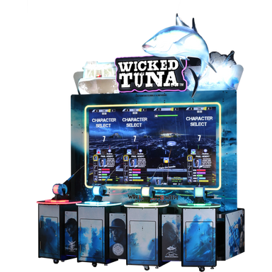 Wicked Tuna 4P Redemption Game-Arcade Games-UNIS Technology-Game Room Shop
