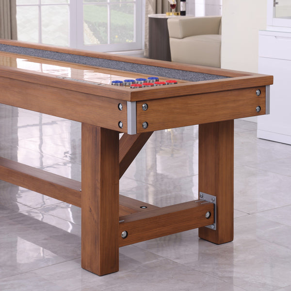 Playcraft Willow Bend Pro - Style Shuffleboard Table-Shuffleboards-Playcraft-12' Length-No Thank You-No Thank You-Game Room Shop