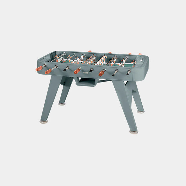 RS Barcelona RS2 Indoor/Outdoor Foosball Table-Foosball Table-RS Barcelona-Iron (Good for Indoor Use)-Window Grey (MTO)-Game Room Shop