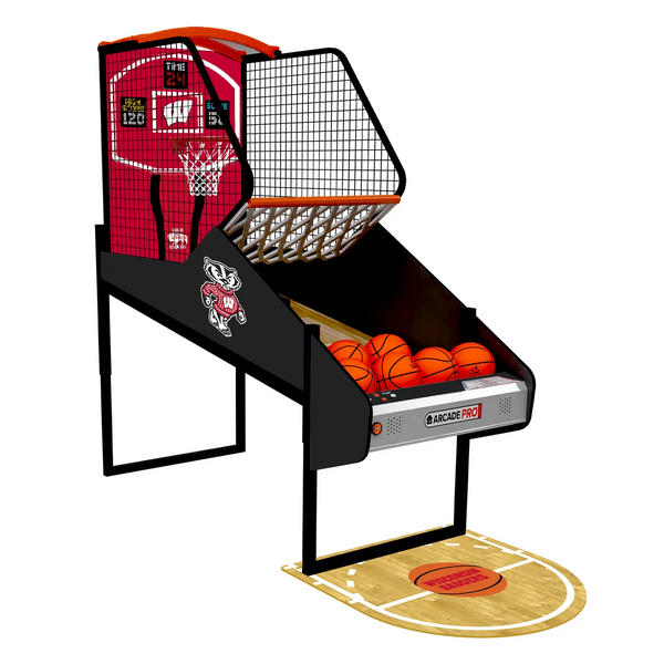 ICE College Game Hoops Pro Basketball Arcade Game-Arcade Games-ICE-LSU Tigers-Game Room Shop