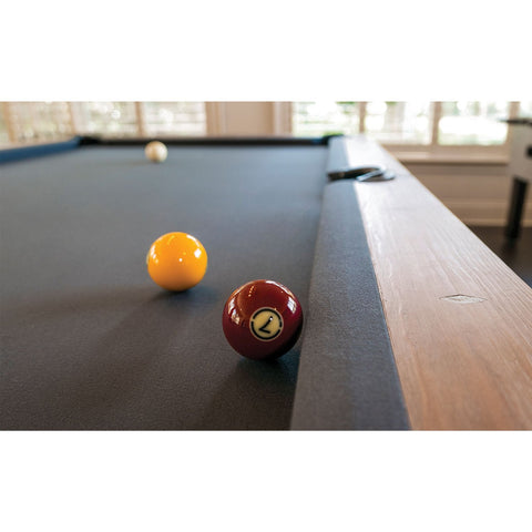 Image of The Abbey HJ Scott 8 Billiard Table PTA8-AG- Grey / PTA8-E Maple - Game Room Shop