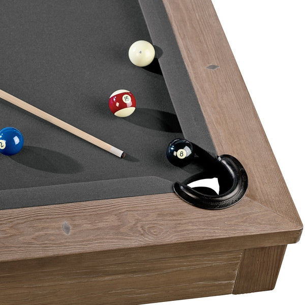 The Abbey HJ Scott 8 Billiard Table PTA8-AG- Grey / PTA8-E Maple - Game Room Shop