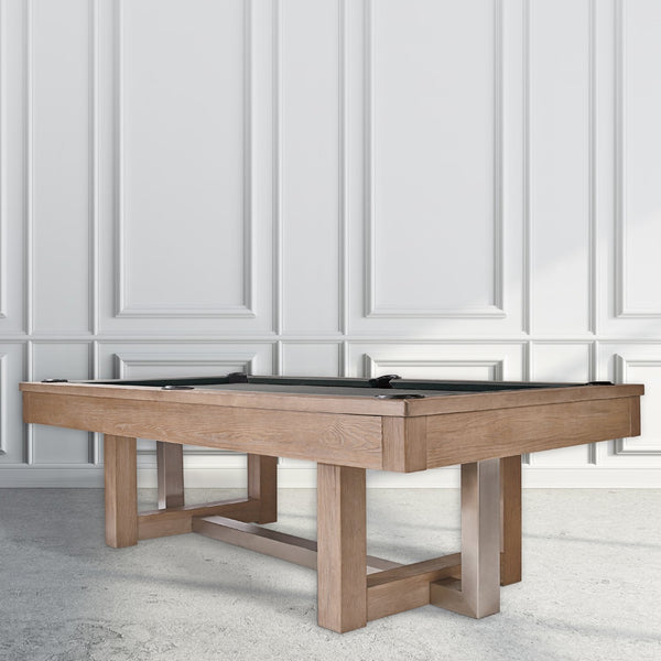 The Abbey HJ Scott 8 Billiard Table PTA8-AG- Grey / PTA8-E Maple - Game Room Shop