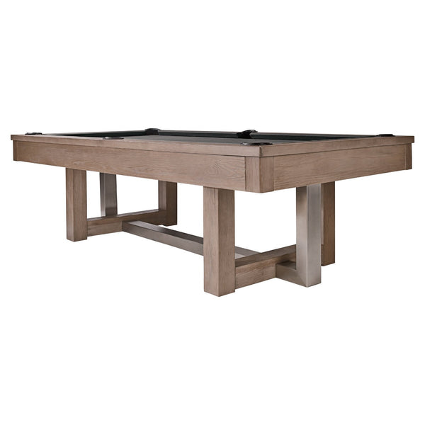 The Abbey HJ Scott 8 Billiard Table PTA8-AG- Grey / PTA8-E Maple - Game Room Shop