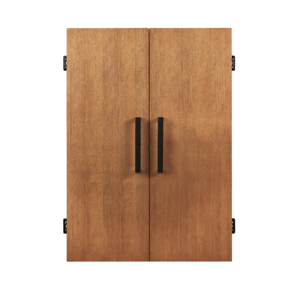 American Heritage Alta Dart Board Cabinet-Dartboard Cabinets-American Heritage-Brushed Walnut-Game Room Shop