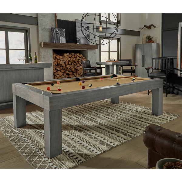 American Heritage Alta Pool Table-Pool Table-American Heritage-Brushed Walnut-Game Room Shop