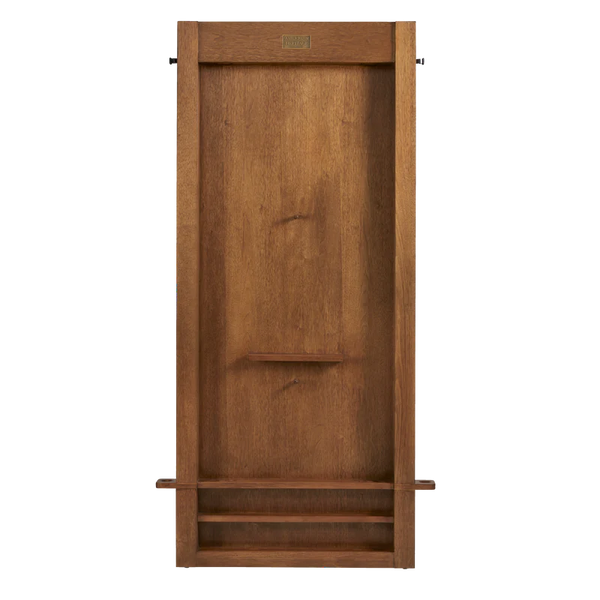 American Heritage Alta Wall Mounted Cue Rack-Pool Cue Racks & Holders-American Heritage-Brushed Walnut-6 Cue Holder-Game Room Shop