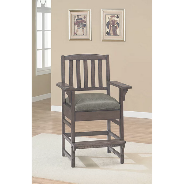 American Heritage King Chair-Chairs-American Heritage-Suede-Game Room Shop