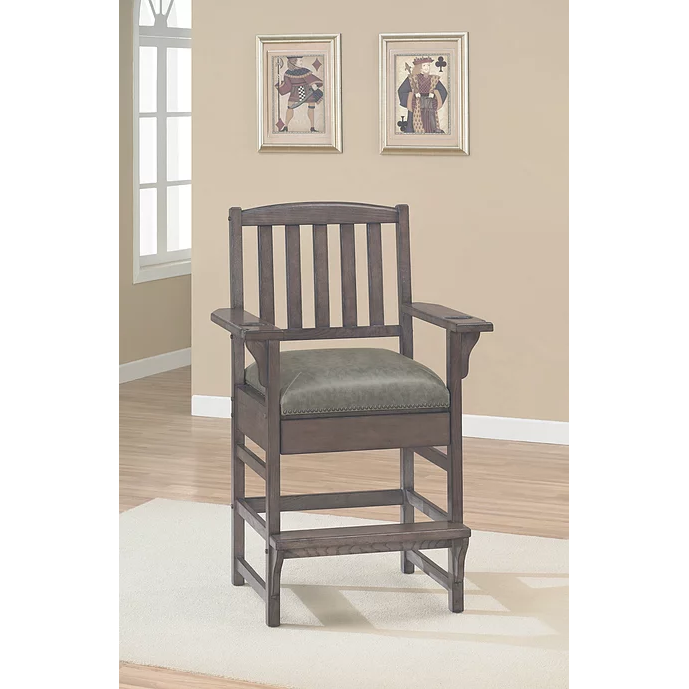 American Heritage King Chair-Chairs-American Heritage-Suede-Game Room Shop