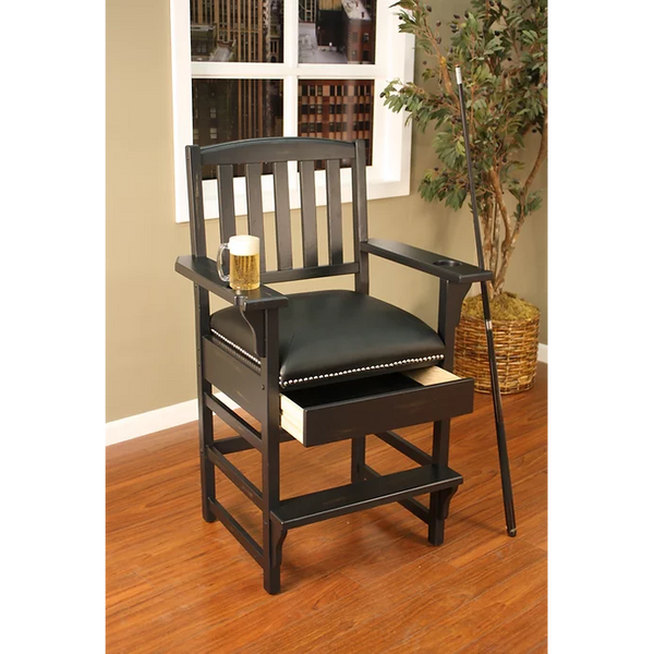 American Heritage King Chair-Chairs-American Heritage-Suede-Game Room Shop