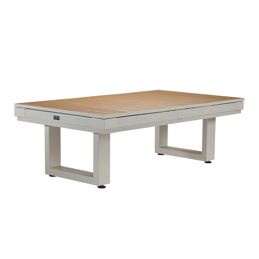 American Heritage Lanai Outdoor Pool Table Conversion Top-Dining Top-American Heritage-Oyster Grey-Game Room Shop