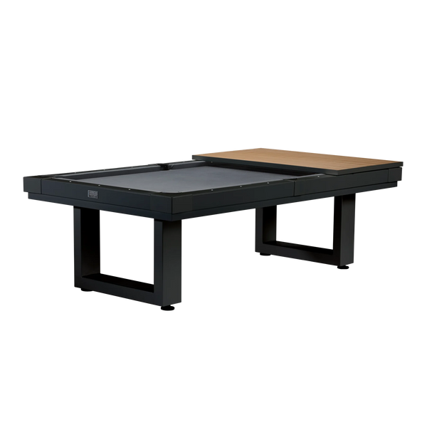American Heritage Lanai Outdoor Pool Table Conversion Top-Dining Top-American Heritage-Pearl White-Game Room Shop