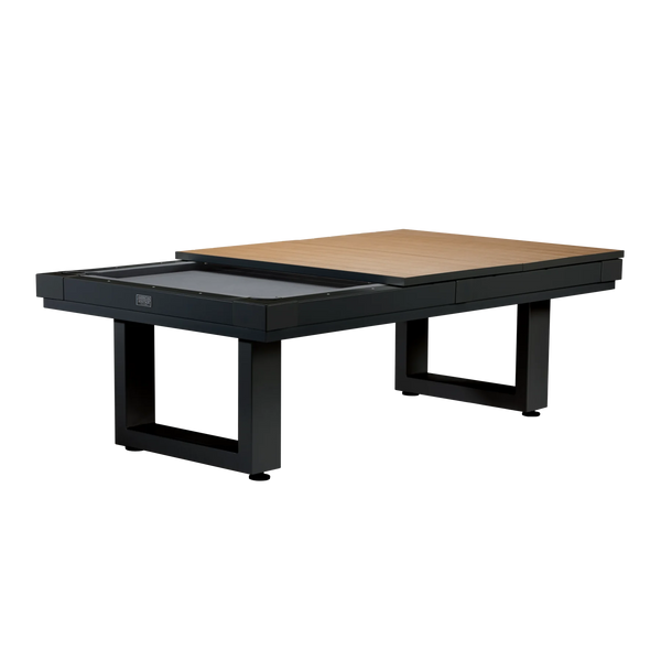 American Heritage Lanai Outdoor Pool Table Conversion Top-Dining Top-American Heritage-Pearl White-Game Room Shop