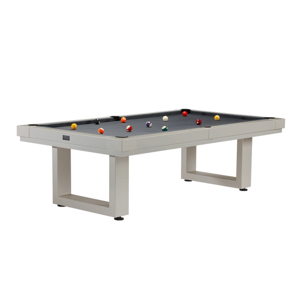 American Heritage Lanai Outdoor Pool Table-Pool Table-American Heritage-Pearl White-Game Room Shop