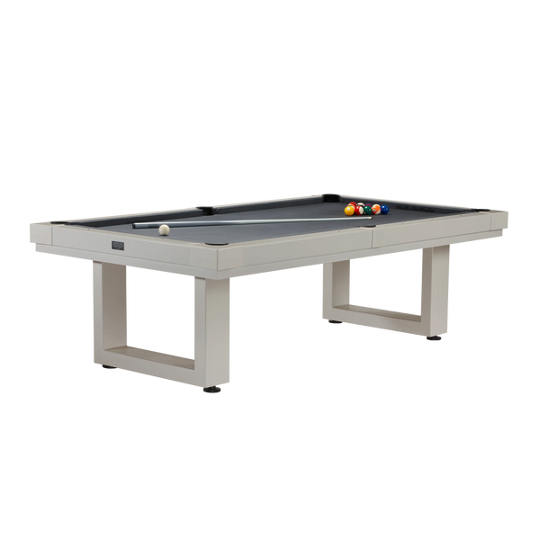American Heritage Lanai Outdoor Pool Table-Pool Table-American Heritage-Pearl White-Game Room Shop