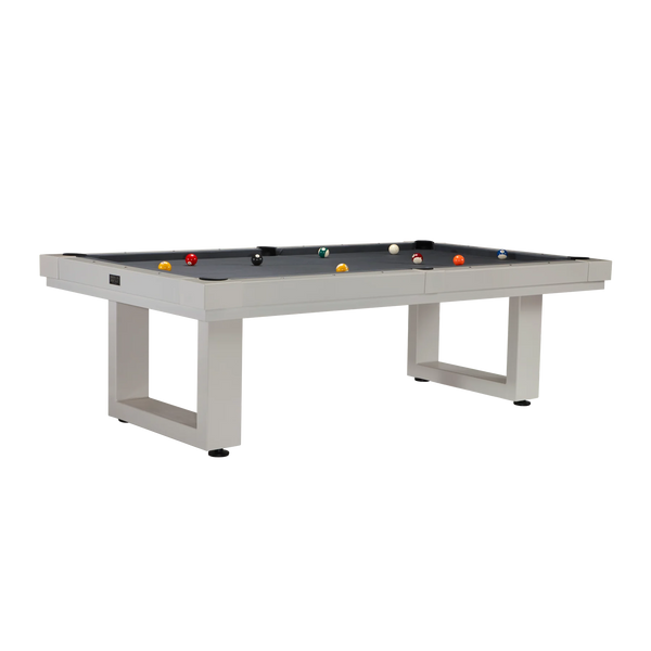 American Heritage Lanai Outdoor Pool Table-Pool Table-American Heritage-Pearl White-Game Room Shop