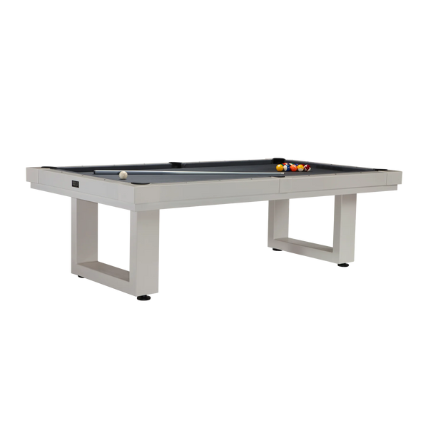 American Heritage Lanai Outdoor Pool Table-Pool Table-American Heritage-Pearl White-Game Room Shop