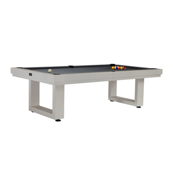 American Heritage Lanai Outdoor Pool Table-Pool Table-American Heritage-Pearl White-Game Room Shop