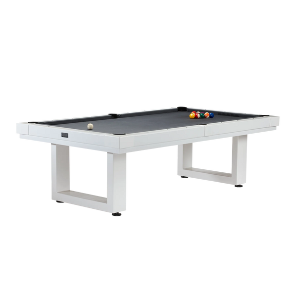 American Heritage Lanai Outdoor Pool Table-Pool Table-American Heritage-Pearl White-Game Room Shop