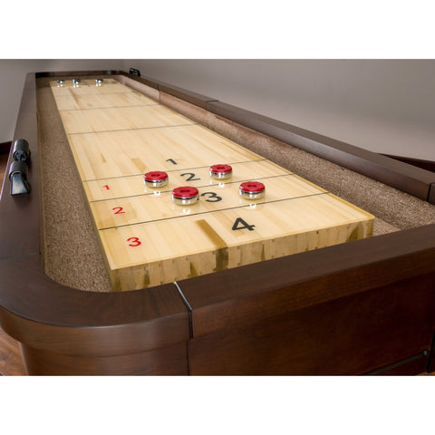 Image of American Heritage Milan Shuffleboard Table-Shuffleboards-American Heritage-12' Length-Game Room Shop