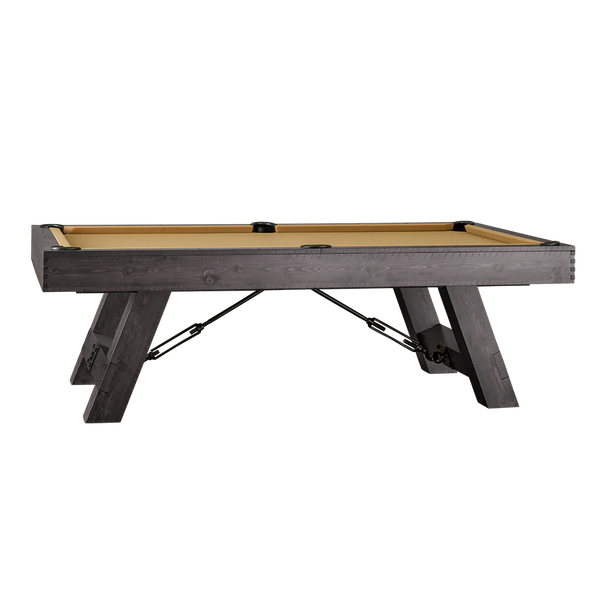 American Heritage Savannah Pool Table-Pool Table-American Heritage-7' Length-Charcoal-Game Room Shop