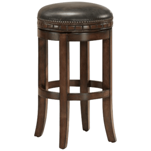 American Heritage Sonoma Stool-Bar Stool-American Heritage-Suede/Tobacco-Counter Height-Game Room Shop