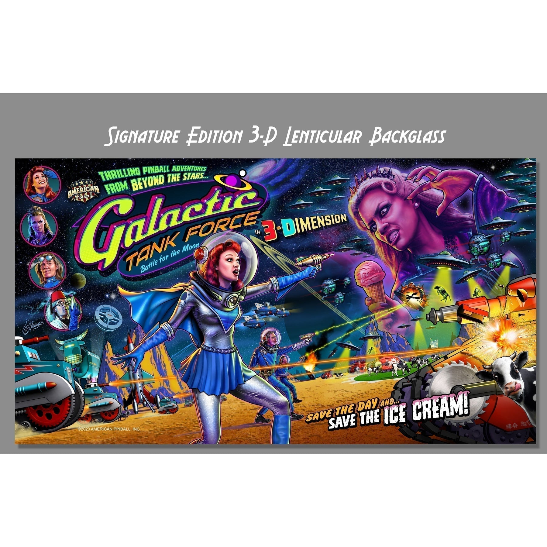 American Pinball Galactic Tank Force Pinball Machine — Game Room Shop