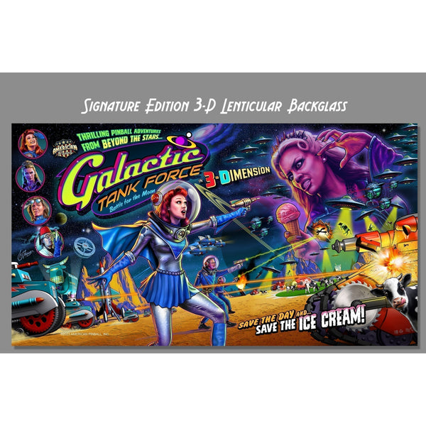 American Pinball Galactic Tank Force Pinball Machine-Pinball Machines-American Pinball-Deluxe-Game Room Shop