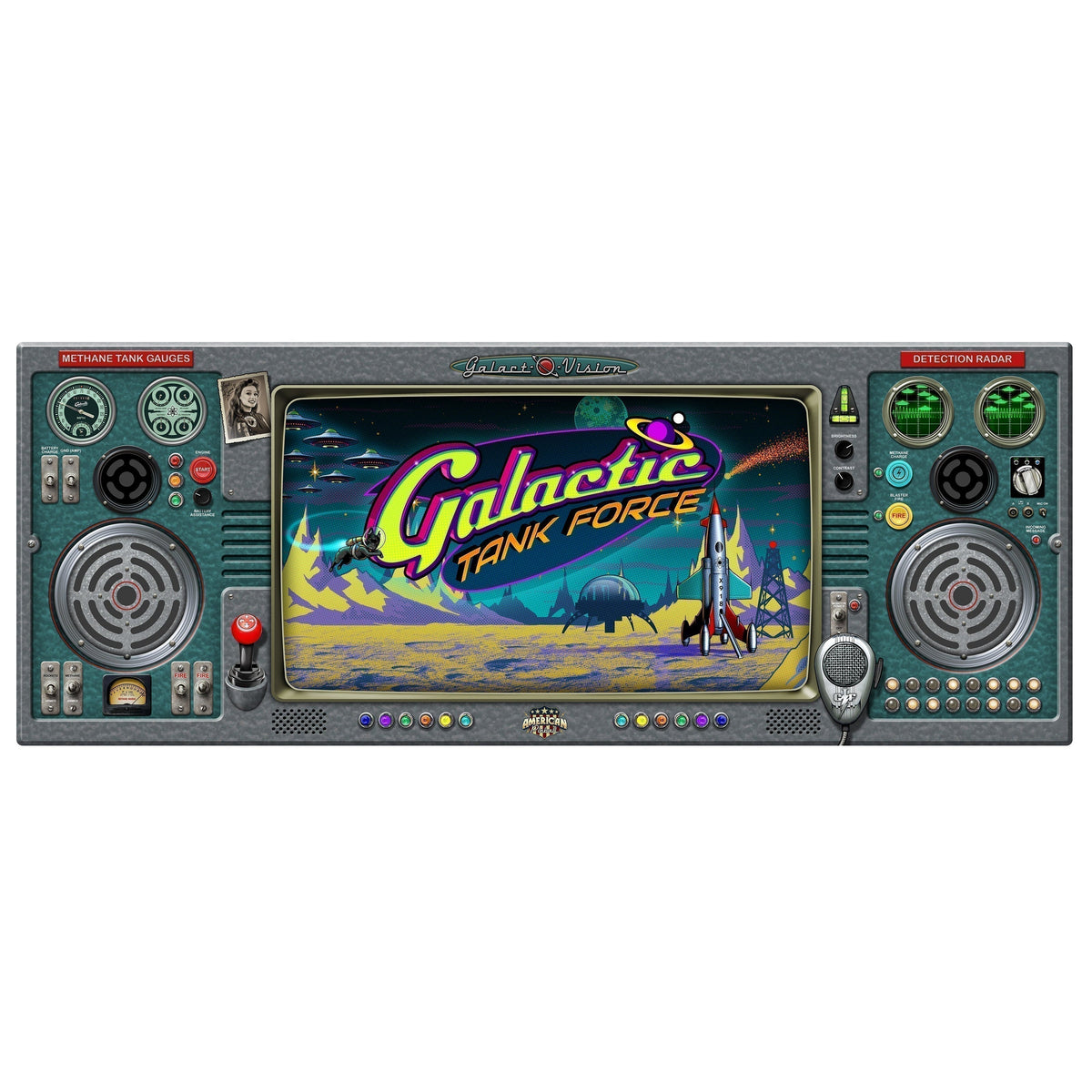 American Pinball Galactic Tank Force Pinball Machine — Game Room Shop