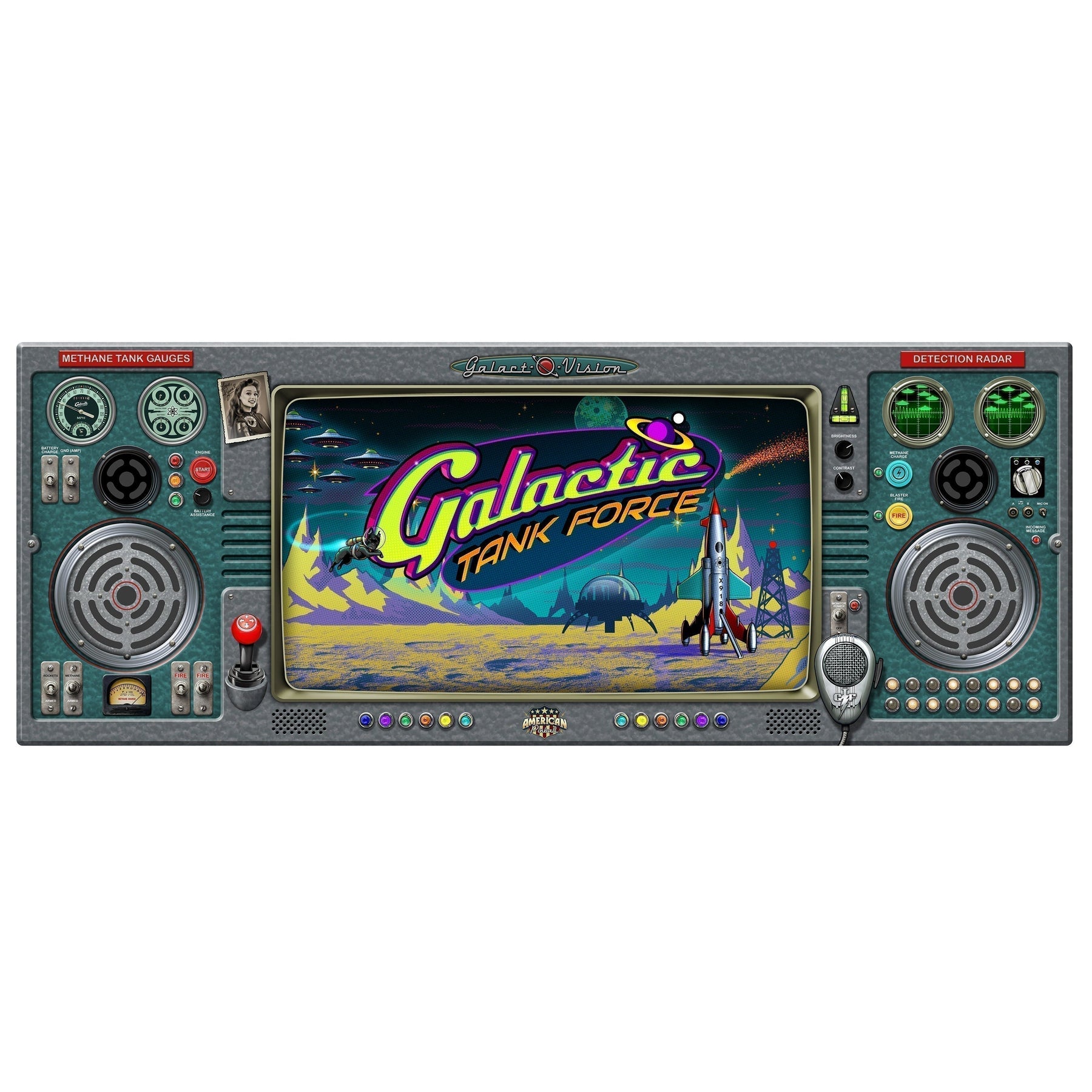 American Pinball Galactic Tank Force Pinball Machine — Game Room Shop