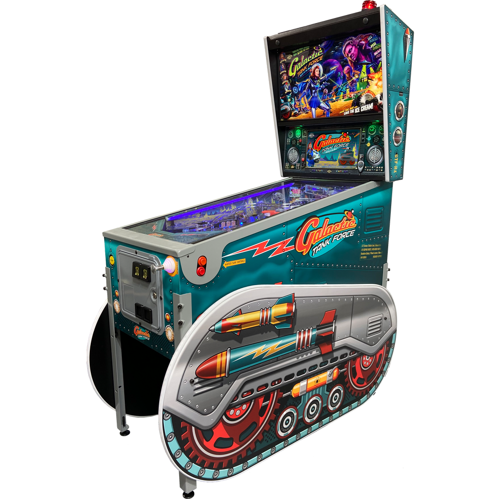American Pinball Galactic Tank Force Pinball Machine-Pinball Machines-American Pinball-Limited Edition-Game Room Shop