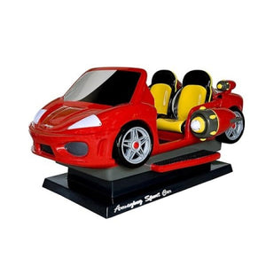 Barron Games Amazing Sports Car Kiddie Ride-Arcade Games-Barron-Red-Game Room Shop