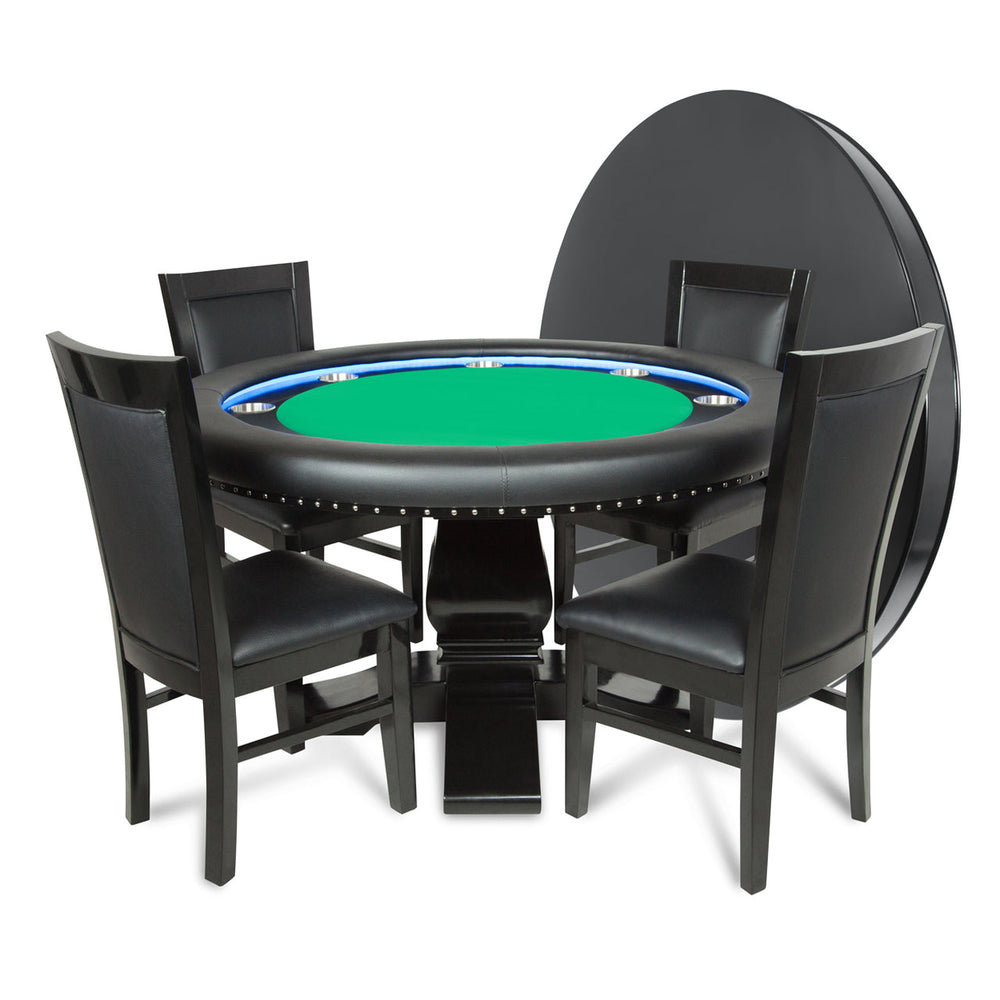 BBO Poker Tables The Ginza LED Poker Table-Poker & Game Tables-BBO Poker Tables-No Thank You-Game Room Shop