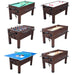 Berner Billiards 13 in 1 Combination Game Table-Multi-Game Tables-Berner Billiards-Black-Game Room Shop