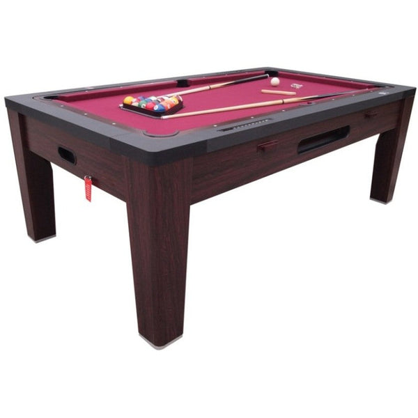 Berner Billiards 6 in 1 Multi Game Table-Multi-Game Tables-Berner Billiards-Black-Game Room Shop