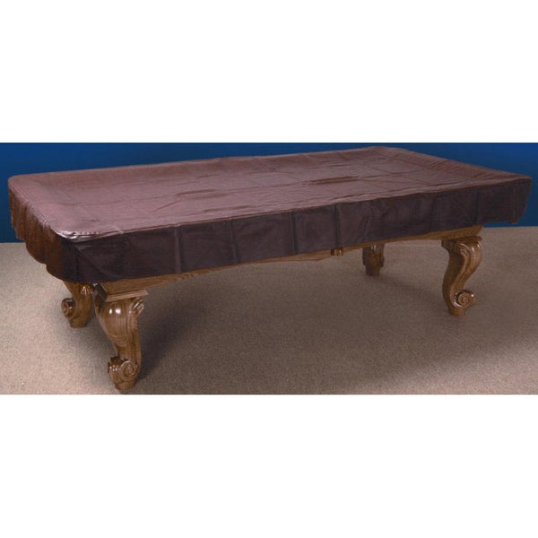 Berner Billiards Naugahyde Pool Table Cover in Brown, Black or Burgundy-Accessories-Berner Billiards-Brown-7' Length-Game Room Shop