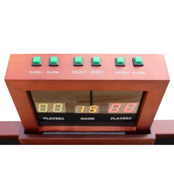 Berner Billiards Shuffleboard 2-Player Electronic Score Board-Accessories-Berner Billiards-Oak-Game Room Shop